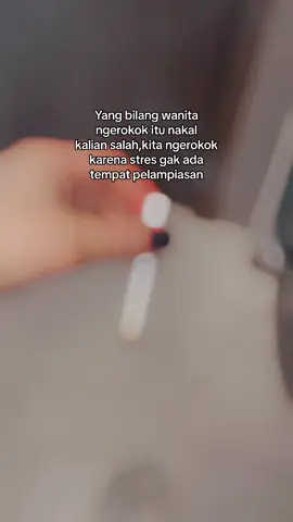 Stres ya ngerokok asalkan jangan mabok 🤪