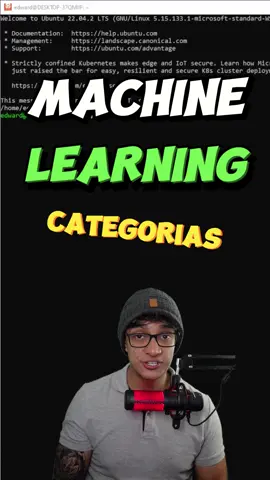 Categorias de machine learning. #python #programacion #pythonprogramming #machinelearning 
