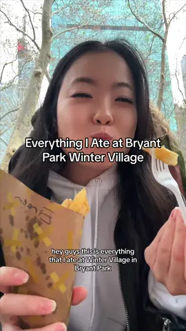 which do you want to try most?😋 @BakedCheeseHaus #wintervillage #wintervillagebryantpark #mukbang #nyceats #bryantparknyc #foodreview 
