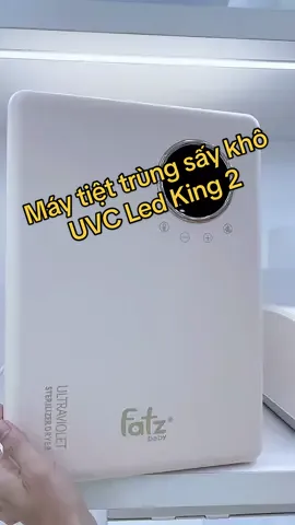 👉 #MÁY_TIỆT_TRÙNG_SẤY_KHÔ_UVC_LED_KING_2 Tiệt trùng tận gốc mọi ngóc ngách😍 👉Fatzbaby là thương hiệu đồ dùng máy móc dành cho mẹ và bé số 1 tại Việt Nam, được hơn 37 bệnh viện tin tưởng lựa chọn.  📌Fatzbaby đồng hành cùng mọi nhà- chăm con chuẩn chuyên gia #maytiettrunguv #fatzbaby #King2