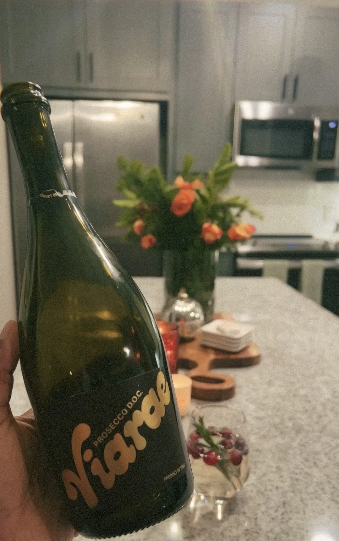 1. Tried Issa's prosecco 🤩 2. Made a White cranberry mimosa  3. Im going to be sad when I have to put this holiday decor away 🥹 4. Tonights skincare combination (body wash not pictured)  5. Did an overnight face mask  6. Cute set for bed  7. Christmas movies until I fall asleep  #cozyvibes🎄 #homealonemovie #viarae #skincareproducts #homedecor #nighttimeroutine #nighttimeskincare 