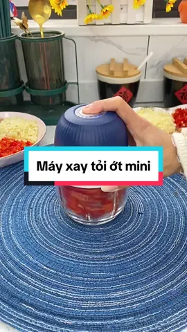 Từ nay không phải băm tỏi ớt mà không sợ bị cay mắt nữa rồi #mayxaymini #mayxaytoiot #hangnhapkhautrungquoc #xuhuong2023 #dogiadung #xuhướng 