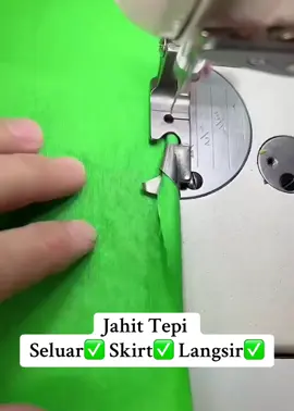 Tapak kelim baru🥳 #sewingtips #sewingtools #tapak #sewingtiktok #sewingforyoupage #presserfoot #rolledhem #rolledhemfoot #rolledhemtutorial #tapakkelim #tapakkelimindustri 