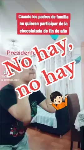 Ya están cansados de tantas cuotas durante todo el año... su bolsillo dice:Estoy cansado jefe ... no hay, no hay 🤷🏻#tiposdemadres #loquecallamoslasdelcomitédeaula #presidenta #comitédeaula #comitedeaulas😆😆😆 #casosdelavidareal #humor #melissacuzcano #melissa #melissacuzcano #melissa_ce23 #creandocontenido #parodiasdivertidas #modonavidad🎄🎁 #chocolatada #findeaño2023 