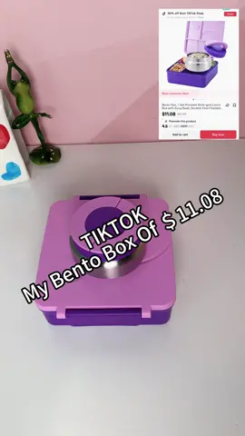 A well-salad lunch box is on sale for only $11❤️It’s so convenient to bring lunch for your kids 🥰#chrismasgifts #tiktokmademebuyit #tiktokshopblackfriday #student #lunch #lunchbox #momtok #tiktokshop 