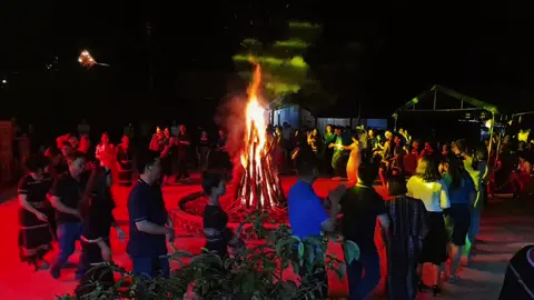 Chương trình giao lưu văn hóa cồng chiêng Tây Nguyên tại làng du lịch Konbring Măng Đen.