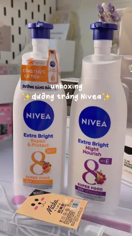 Ê đã lắm lun mấy bà ôiiii🤣 #unbox #unboxing #duongtrang #duongtrangda #duongtrangbody #duongtrangdabody #duongdadep #nivea #foryou #fyp #viral #trending 