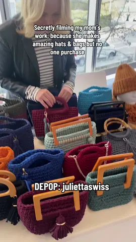 I really want to surprise her with a sale 🫣 she thinks her work is not good enough thats why she doesn’t get sales😭#depopseller#crochetwork#handmadebags#handmadehats#momworkshard#helpmymom#crochettiktok#SmallBusiness#blowthisup#needyourhelptiktok#hatsandgloves 