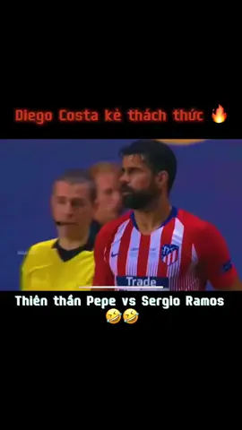 Diego costa quá sai lầm khi đối đầu với gã đồ tể PEPE và tứ ca Ramos 🔥😱#blvhoangakiem #football 