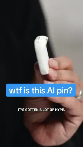 WTF is this AI pin? It’s gotten a lot of hype, so here’s what’s really going on: The idea of the Humane AI pin is that it’s a wearable AI assistant. It’s supposed to be able to recognize objects and answer questions about them (though it seemed to get some facts wrong in the actual demo…) But bigger picture, whether or not people buy this particular pin, it’s part of a long, larger effort to create tech that gets our heads out of our phones…   This short is part of Huge If True, our optimistic show about science and tech. We just made a longer episode all about humanoid robots! Follow to support us and to see more. #Tech #stem #AI #humane #animation #Science