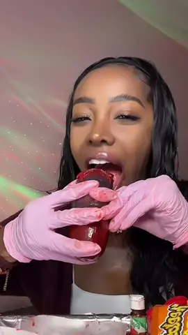 Trying the Chamoy Pickle Kit on TikTok LIVE! #chamoypicklekit #rustitosdulces #asmrmukbang 