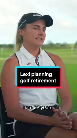 POV: Your fave athlete gently breaks your heart 🥺 #lexithompson #lpgatour #lpgagolf #progolfer #golferusa #airwayz 