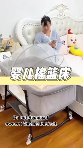 Multifunction 2in1 Rocker Crib For Baby #fyp #rockercrib #cribforbaby #babycrib #multifunctionalbabycrib 