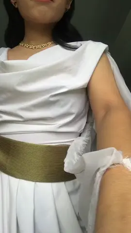 Dressed as Athena #greekgoddess 