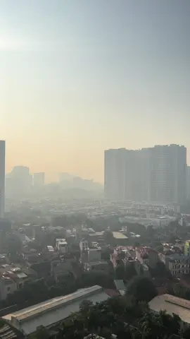 Hà Nội chìm trong bụi mịn! #hanoi #bụi 