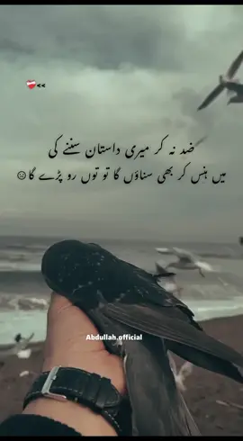 zidd na kr meri dastan sun na ke ☹️😊🥀❤️‍🩹#likes #follower🥺❤️ 