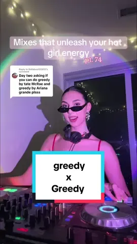 Replying to @Bellaboo102812 this is TOOOO good omg #greedy #tatemcrae  #arianagrande #mashup #dj #pop 