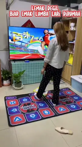 DUAL DANCE MAT TV GAME sesuai untuk semua peringkat umur kelebihan boleh buat senaman atau perlawanan game santai di rumah. boleh connect LCD TV, Desktop, Laptop dan Tv lama #dualplayer #dancemat #yogamat #exerciseathome 