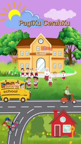 sekolah siang nihh #sekolahdasar #sekolahku #pagikucerahku #laguanakanak #CapCut 