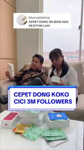 koko cici bersatu karena udah mau 3M
