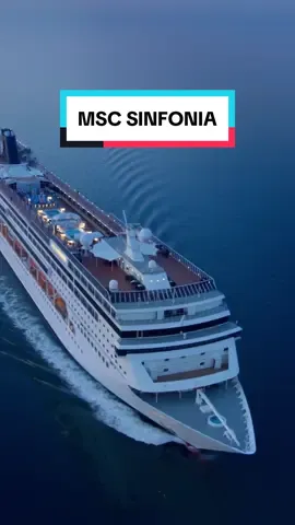#MSCSinfonia has something special and she knows it ✨ #MSCCruises #TheFutureOfCruising #cruiseship #cruisetok