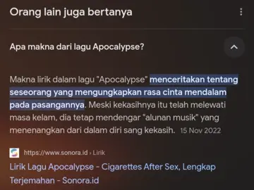 Apocalypse - CAS 🎵 #apocalypse #apocalypsecas #maknalagu #liriklagu #lyrics #CapCut 