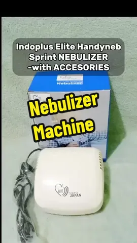 Indoplus Elite Handyneb Sprint NEBULIZER- with Accessories P579 pesos only #nebulizer #nebulizertreatment #healing #asthma #fyp #foryou 