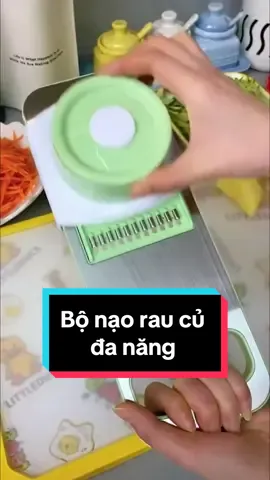 Bộ nạo rau củ đa năng, tích hợp 5 lưỡi #xuhuong #giadụngtiệních #dogiadung 