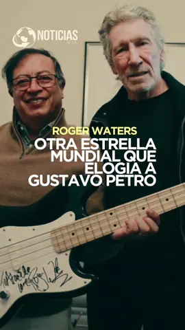 Roger Waters fundador de Pink Floyd elogia a Gustavo Petro #noticias #noticiastiktok #tuqueopinas 