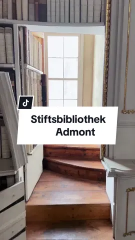 There’s something enchanting about secret doors in libraries, don’t you think? 🗝️📚✨ #secretdoor #library #admont #austria 
