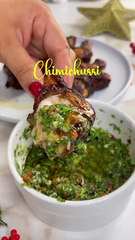 Chimichurri delicioso #cocina #recetas #cocinando #comida #viral #recetasparanavidad #AprendeEnTikTok #tiktokfood #chimichurri #cilantro #hinduras #cocinandoando #parati #fyp 