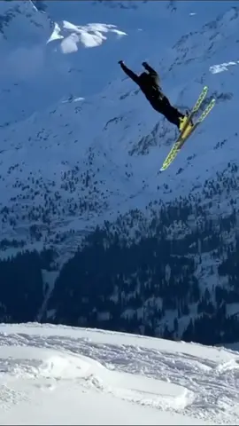 @ANTOINE ANTOINE.SL the definition of send 🤯 #butteryskiing #skitok #skiing 