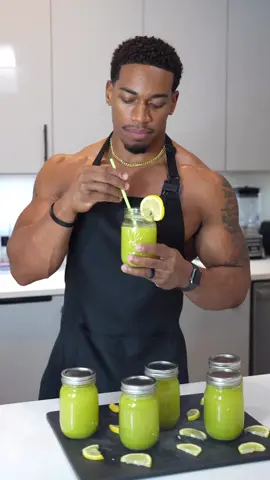 Ever since I got this juicer I’ve been intrigued in making healthier homemade drinks that can help me get nutrients that I don’t get on a regular basis. If you don’t have a juicer get you one and try this detox drink recipe👇🏾 Detox Island Green Ingredients  1 Pineapple 🍍  3 Cucumbers 🥒  2 Packs of Celery  4 Granny Smith Apples 🍏  2 Lemons 🍋  1 Ginger 🫚  I have a ebook full of detox drinks, smoothies and diet plan in you need help cleansing your body. #detox #cleanskin #cleanse #toxinfree #musclechef #juicing #juicingforhealth #greens #healthydrink 