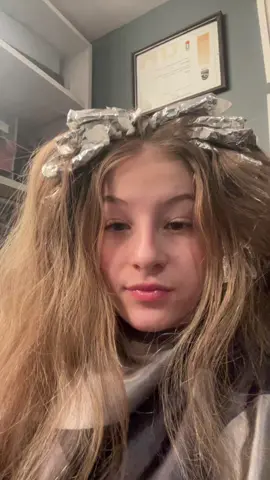 New hairstyle 🤭 #fypシ #newhair #blondehair #foryourpage #newme #16 