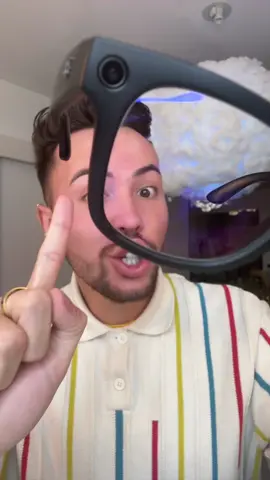 Je teste les lunettes qui film 😂