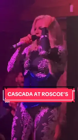 QUEEN OF DANCE MUSIC - @Cascada at @Roscoe’s Tavern!!!  . #fyp #cascada #cascadamusic #roscoes #chicago #evacuatethedancefloor #everytimewetouch