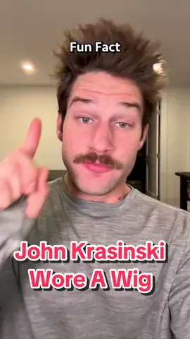 John Krasinski wore a wig on the last 6 episodes of The Office #theoffice #theofficeus #johnkrasinski #wig #wigs #interestingfacts #interestingfactsforyou #interestingfactshub #amazingfacts #amazingfactsforyou #amazingfactsministries #randomfacts #randomfactstiktok #randomfacts4u #coolfacts #coolfactsforu #coolfactsyoudidntknow #coolfactz #facts #factsyoudidntknow #factsdaily #factsoftheday #factsoftiktok #factz #funfacts #funfactstoknow #funfactsoftheday #funfactsoftiktok 