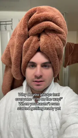 Ive never been on time for anything in my life