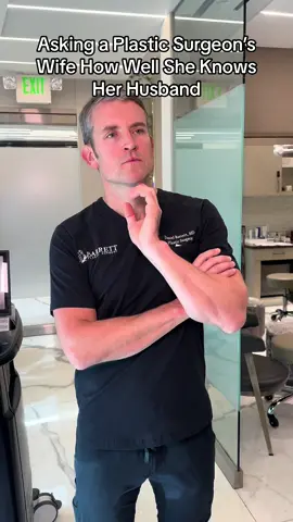 A plastic surgeons wife, how well she knows her husband 👀👀 #couplegoals #couplegame #relationshipgoals #biggestick #icks 