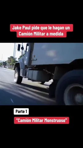 Asi le hicieron a Jake Paul su Camión militra hecho a medida #jakepaul #car #coches #autos #auto #fyp #foryou 