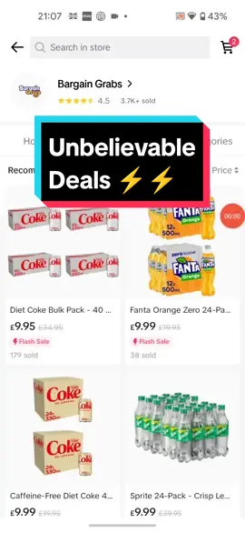 Just found these unbelievable deals on the TikTok shop. #bargain #christmasdrinks #coke #fanta 