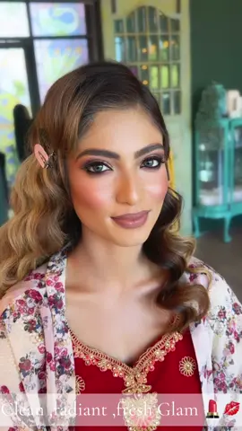 Clean , Fresh , Radiant Glam 💋💄 mauve pallete full glam 💋💄 hollywood waves 💇🏽‍♀️ #fyp #mua #makeup #hair #flawlessglam 