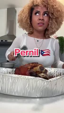 YUM this is my highly requested pernil recipe! the meat is juicy, that skin is crispy and Its THAT good! theres no other pernil recipe you need this holiday season!🇵🇷 #pernil #boricua #puertoricanrecipes #holidayrecipes 