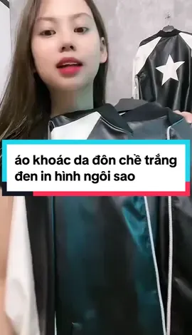 áo khoác da đôn chề bản trắng đen ngôi sao#pgc2023 #GamingOnTikTok #foryou #thoitrangxin✈️ #boypho✈️ #gonphoco🎀 #phongcachboypho #xuhuongtiktok #sangxinmin #lenxuhuong #tiktok #thoitrangtiktok #varsityjacket #1m 