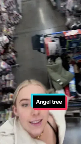 Merry christmas 🎄🪽#CapCut #angeltree #walmart sponsoring 4 kids at walmart for thr salvation army angel tree 
