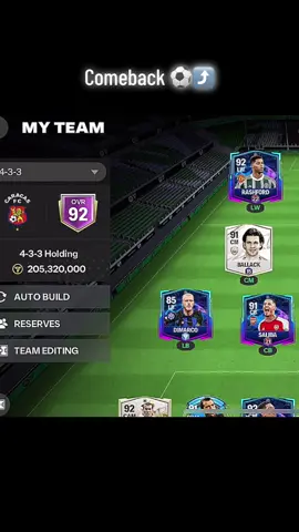 Test curve ball :EP1 ⚽️⤴️🥶#fcmobile #เอฟซีโมบาย #davidbeckham #ea #viral 