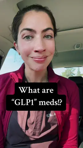 What are “glp1” meds!? 