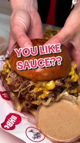 BHBC fry sauce is life #burger #burgers #viral #cookingvideo #burgerporn #foodporn #fyp #smashburger #burgertok #asmr #fries #bbq #sauce 