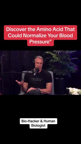 #garybrecka#triggeredpodcast #laurendrain #highbloodpressure #hypertension #aminoacid#healthy#strong#wellbeing#healyourself 