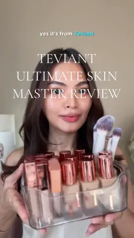 THE ULTIMATE SKIN MASTER COLLECTION BY @teviant: 9-Hour Wear Test on my combination skin with dark spots ‼️  #teviant #tevianttheultimateskinmaster #teviantfoundation #teviantconcealer 
